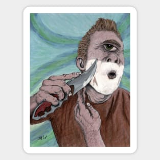 Greek Cyclops Knife Shaving Magnet